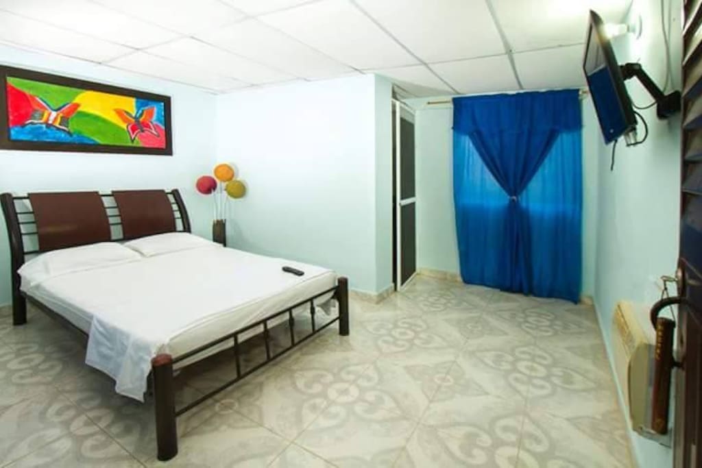 habitaciones privadas con aire acondicionado