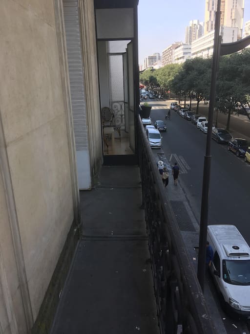 The balcony