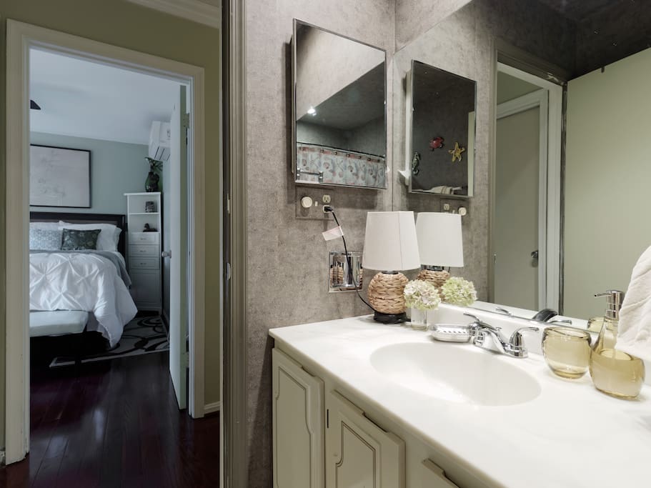 View of your bedroom from hallway