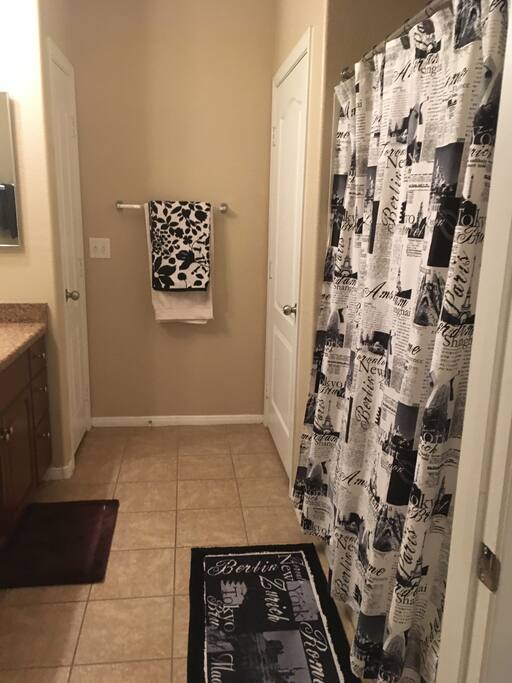 Attached bathroom