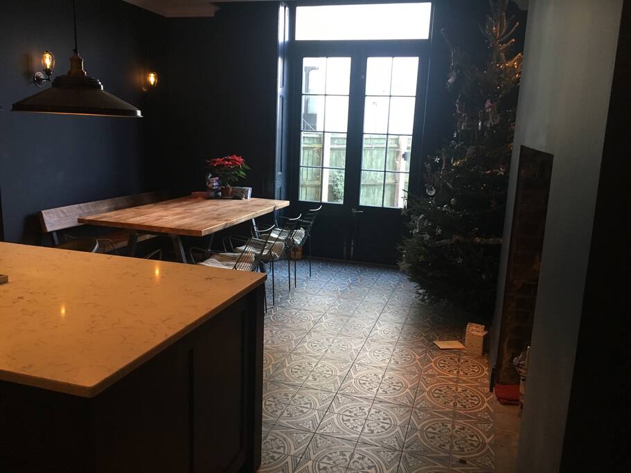 Our kitchen/dining space