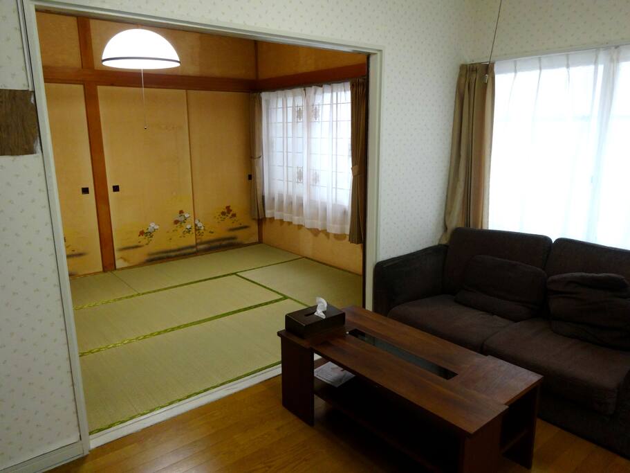 Living Room adjoined and Bed Room, for your private use