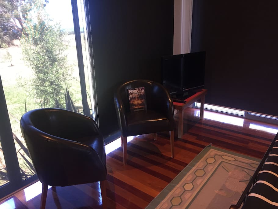 Seatings and TV in Bedroom