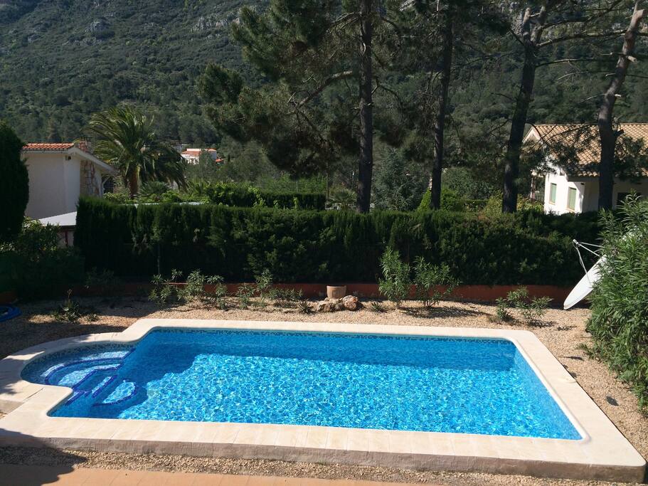 the pool