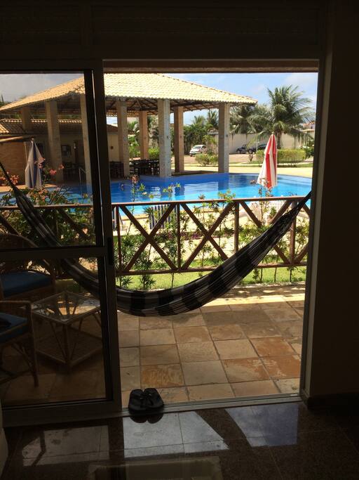 Hammock in the shade..