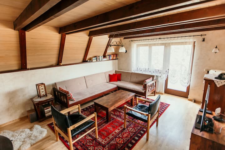 Luxury house on a ski run