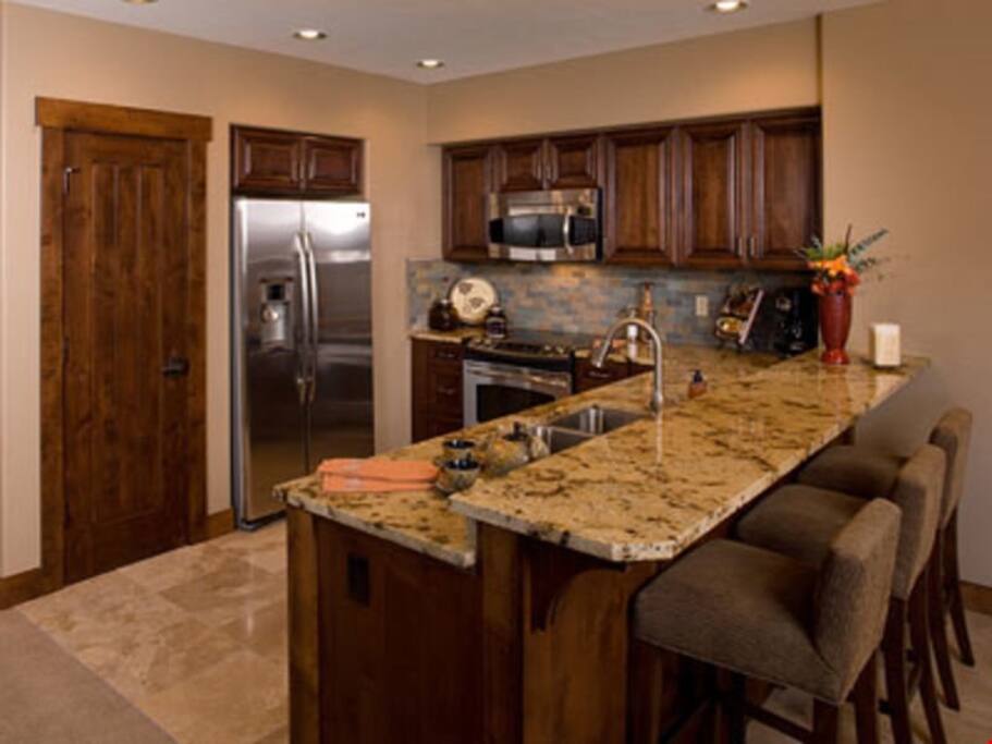 Cook anything you want in the fully-equipped kitchen