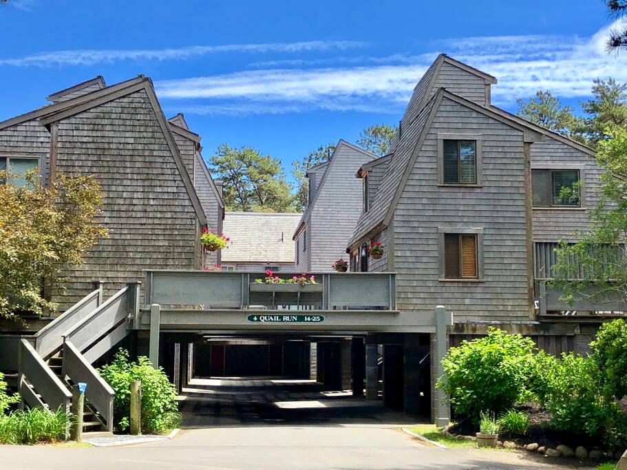 A small, friendly group of townhouses.