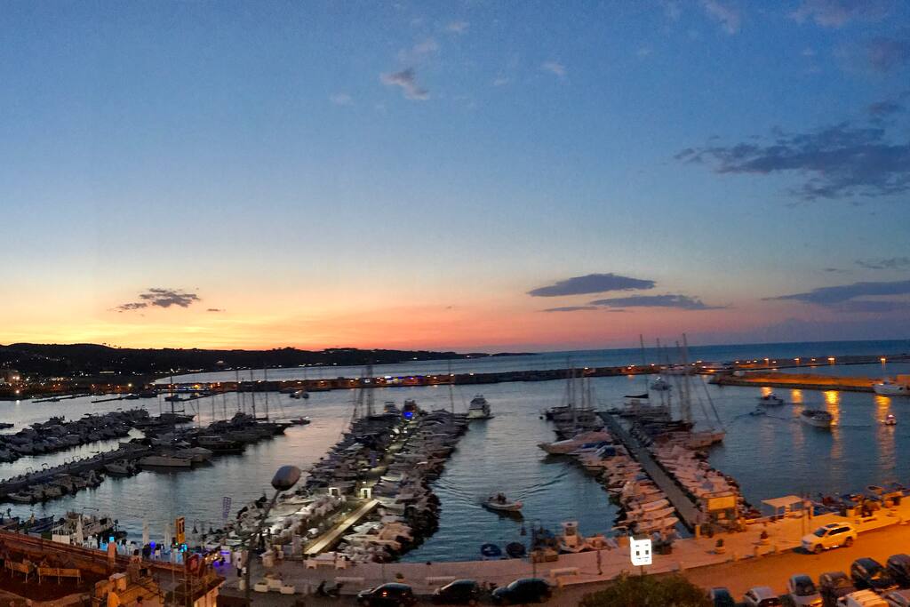 Vista panoramica dalla veranda