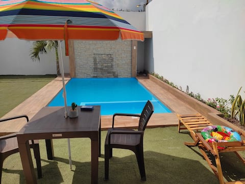 Apartment in PB with swimming pool in Crucita
