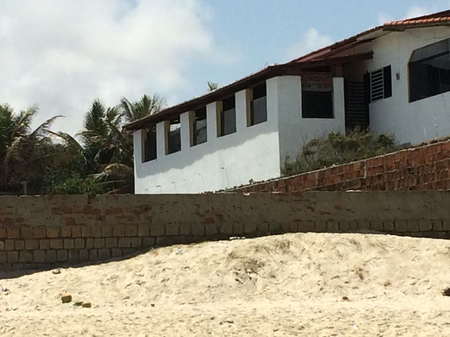 House is on The beach