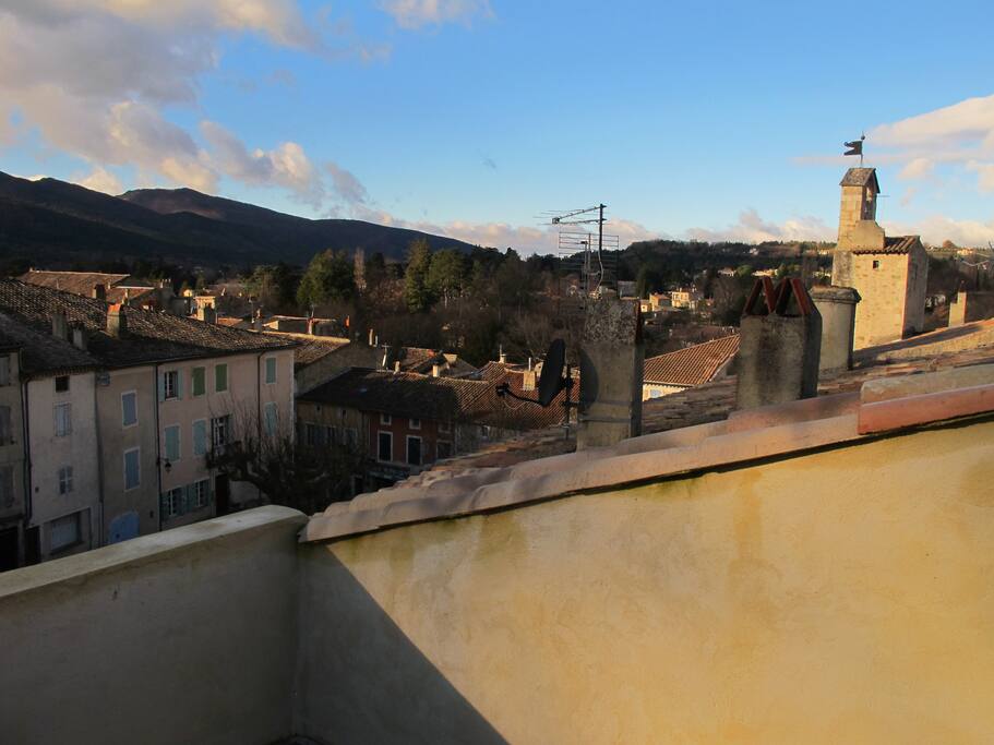 Autre vue de la terrasse
