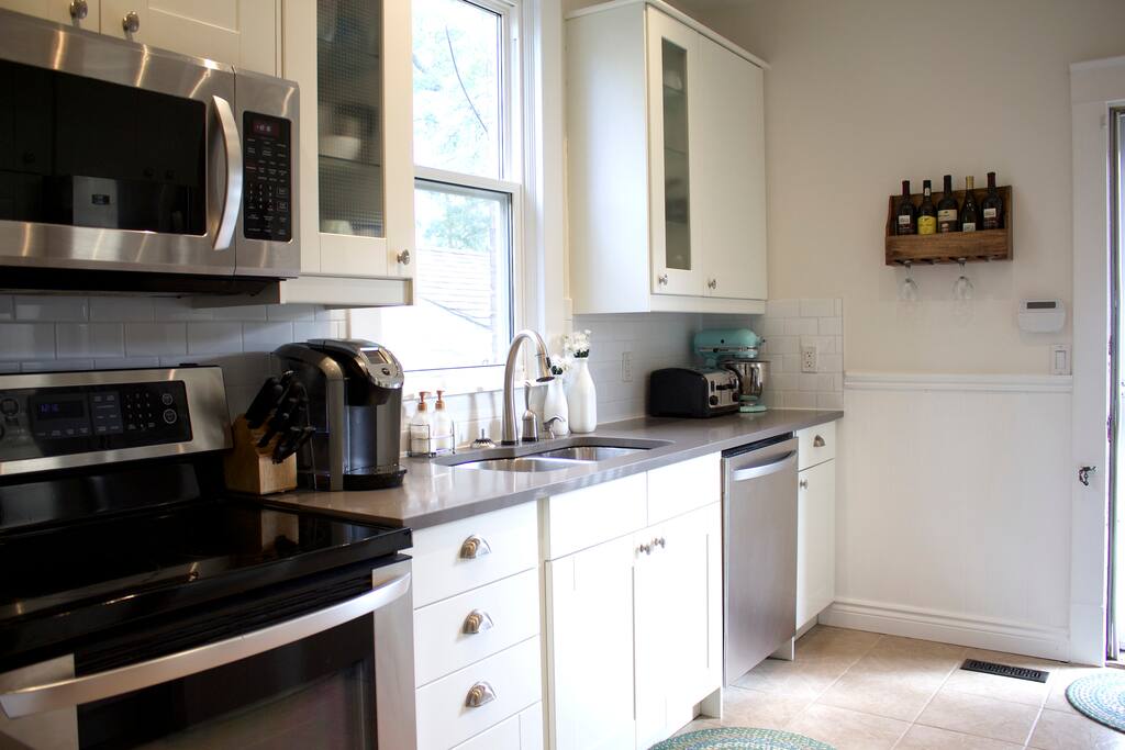 Full use of kitchen