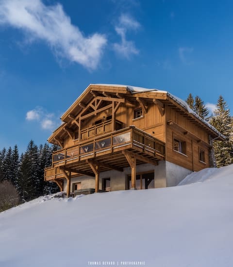 LE CERF DES HAUTES-VOSGES chalet, jacuzzi, sauna
