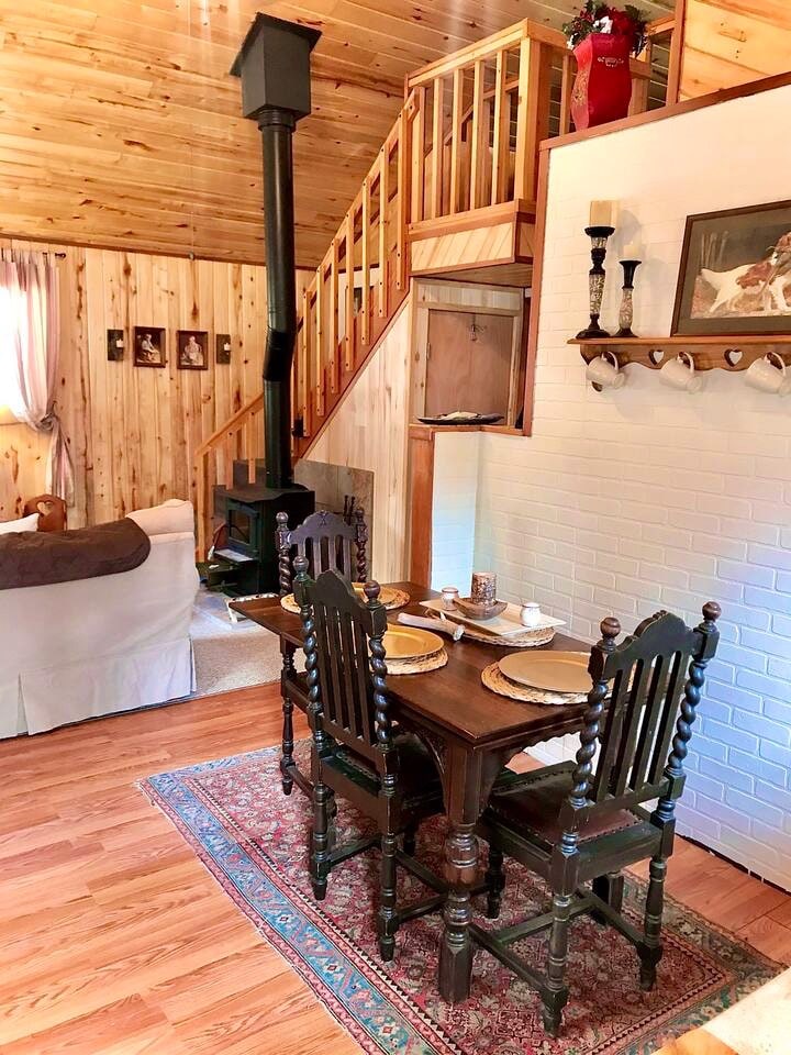 Cabin+VIEWS from new deck, 10min Fairplay 45 Breck Cabins for Rent in