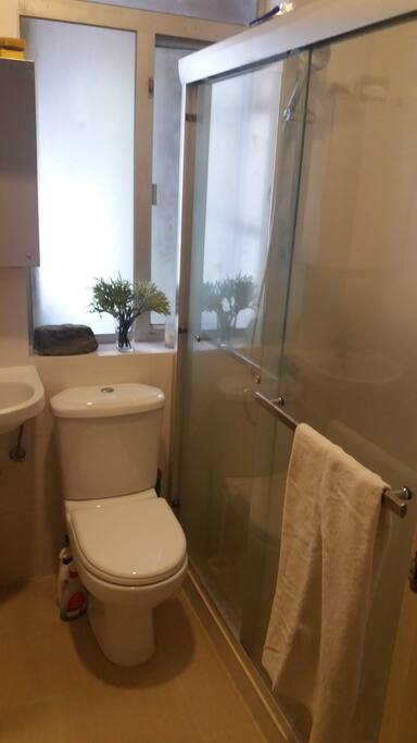 hygenic shower bathroom,instant hot water.