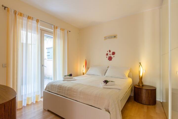 The first double room