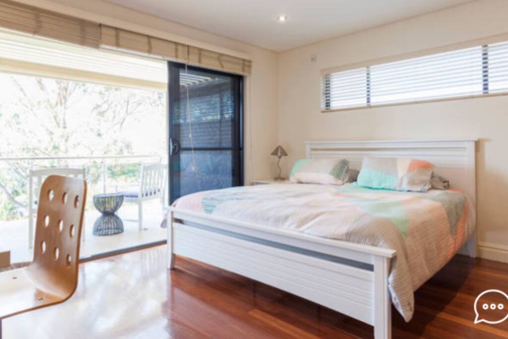 You're own spacious bedroom with its own terrace with sweeping views. Plus work desk, printer and free wifi.