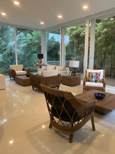 Beach house in high-end gated condominium.