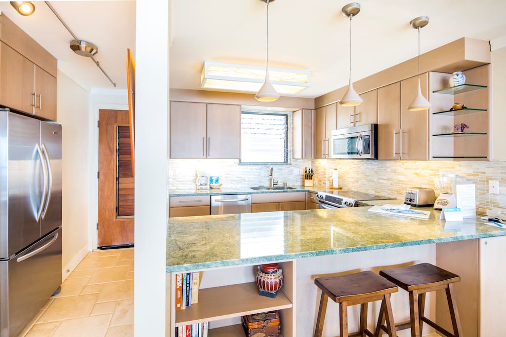 Gourmet Kitchen with Breakfast Bar