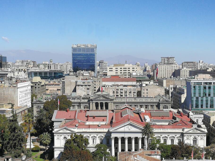 vista desde el balcon