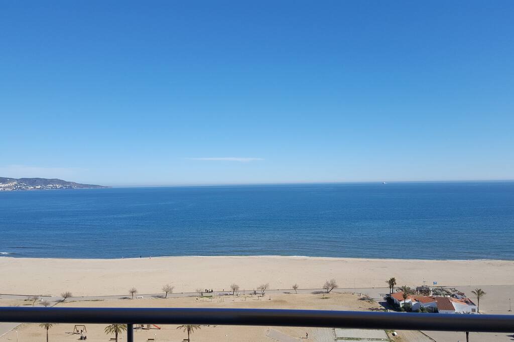 vue balcon terrasse