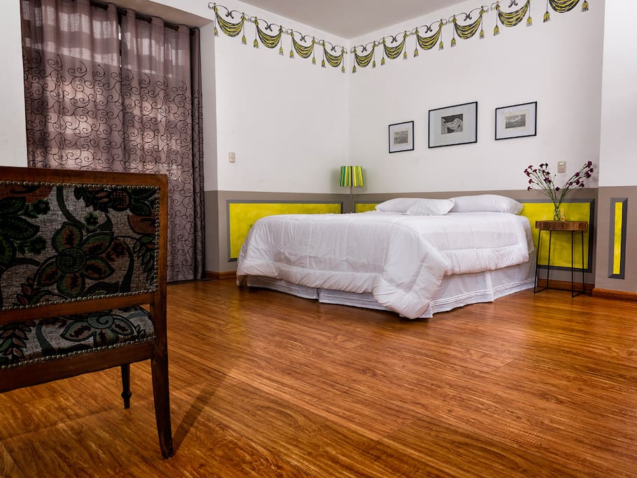 El espacio y la decoración de las habitaciones