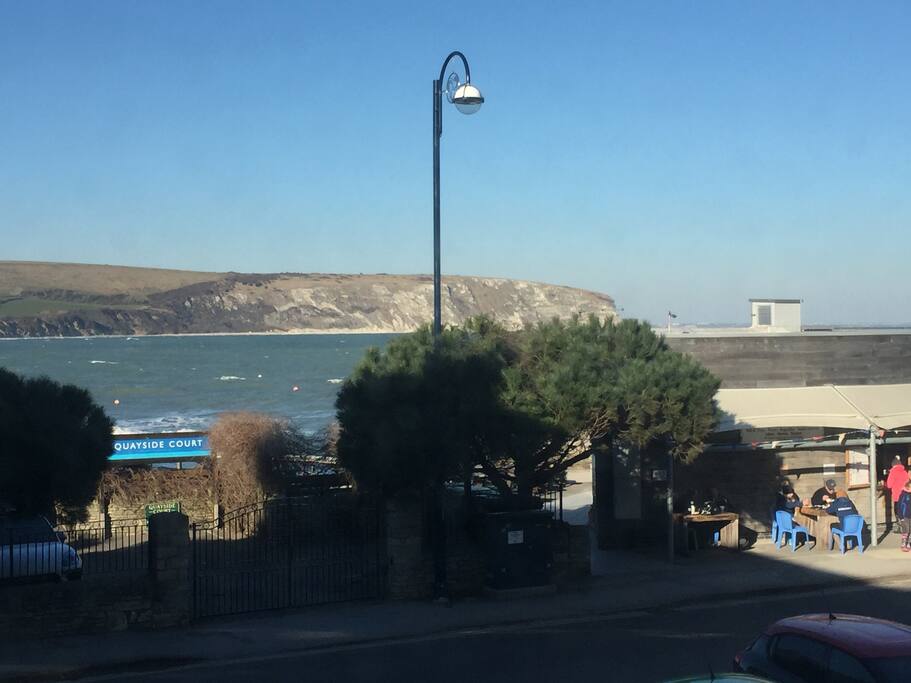 View from the living room window