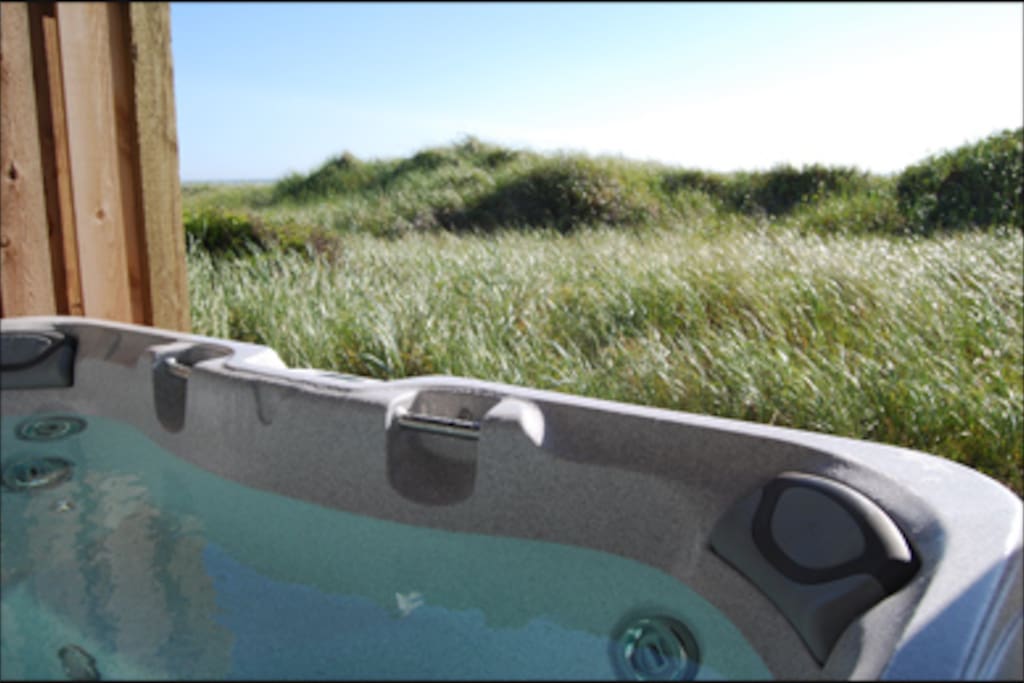 View from the hot tub