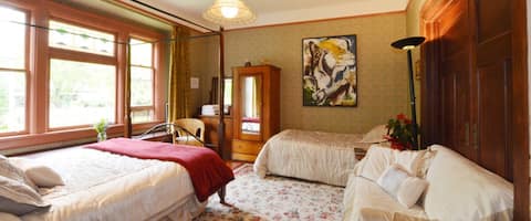 private room, shared bathroom