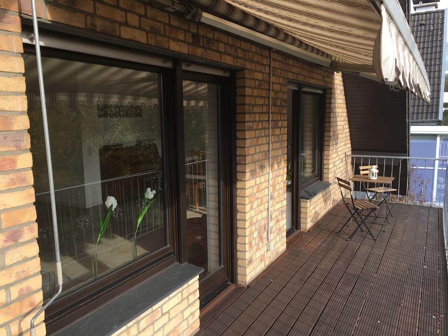 Great balcony to enjoy
