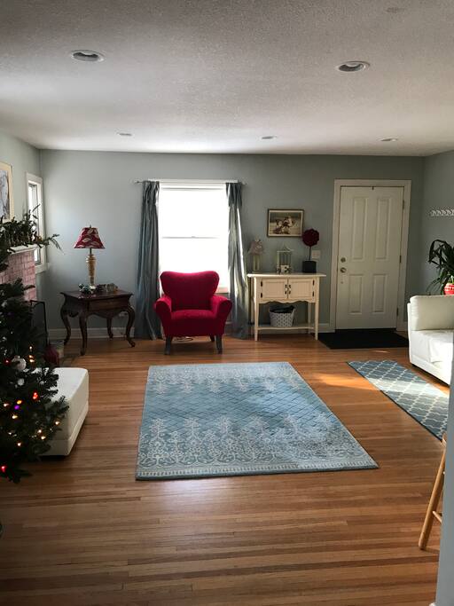 Living Room and fireplace