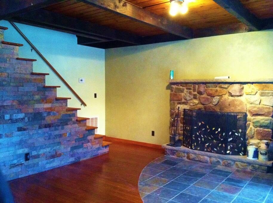 House at entrance