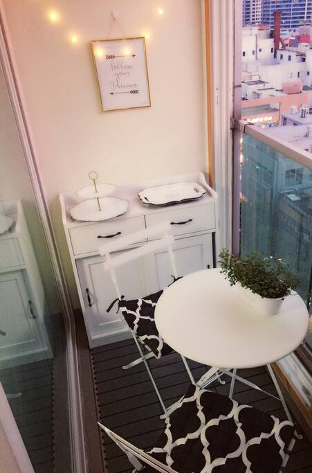 Terrace with Cityview