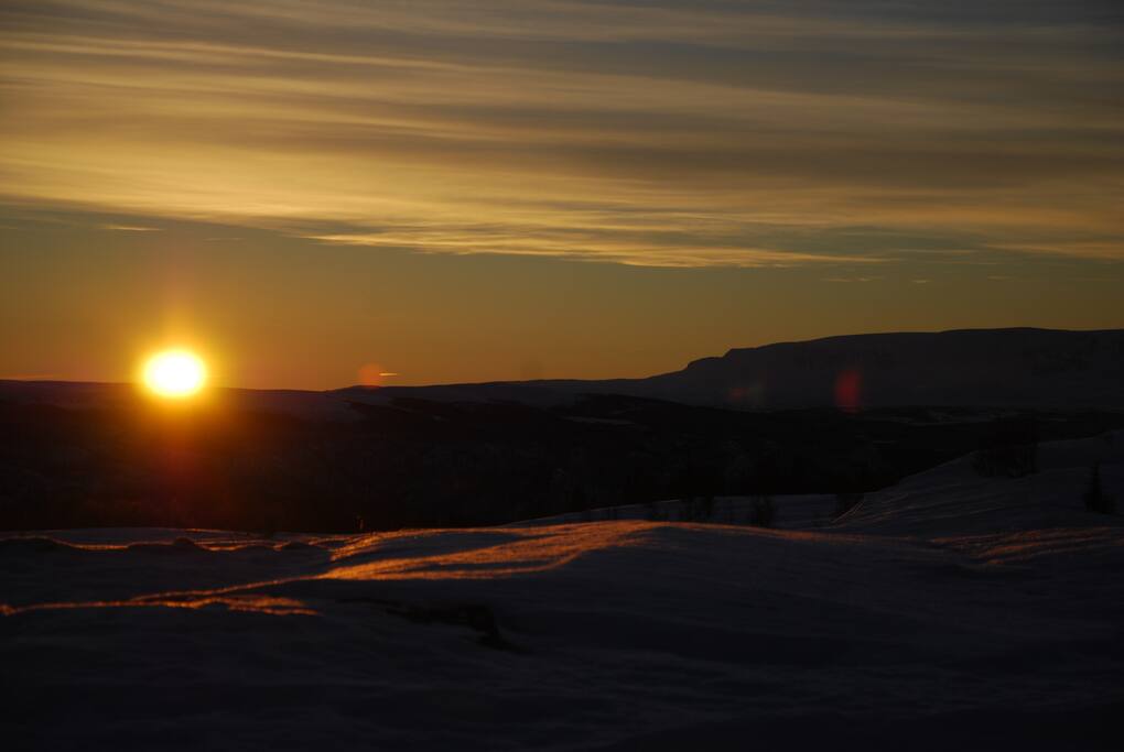 Solnedgang