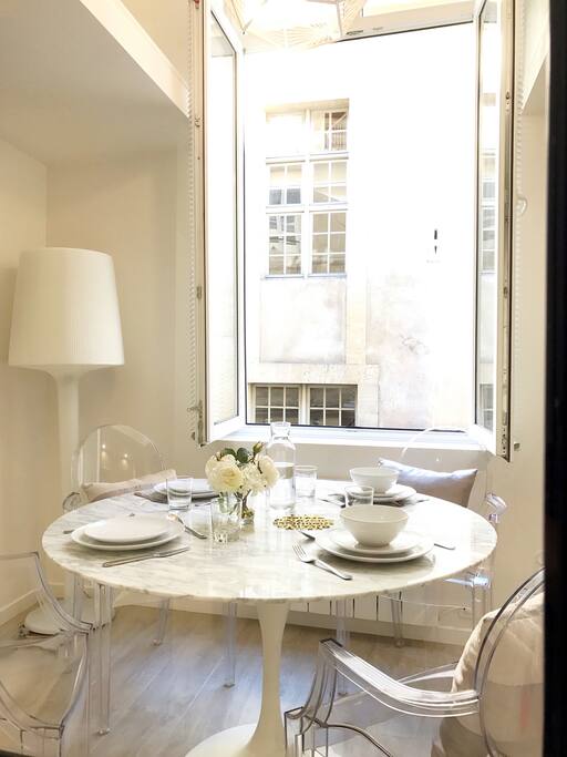 Room bathed in light