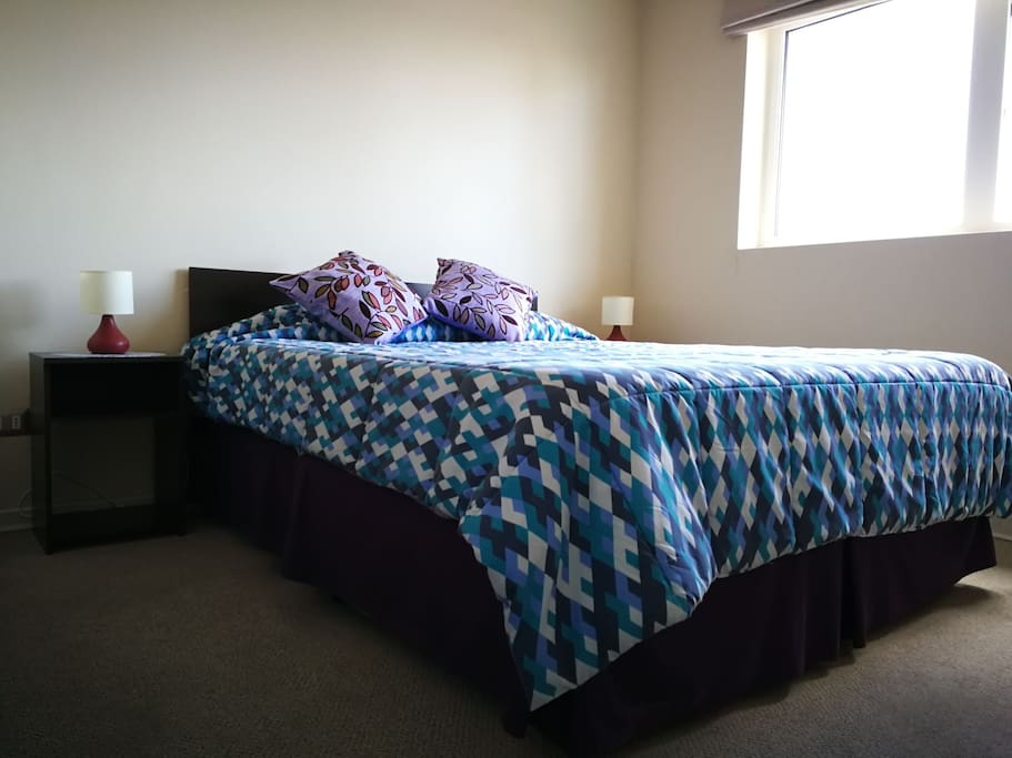 Dormitorio 1, con cama de 2 plazas