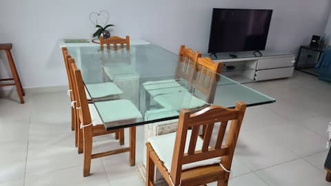 Popular Airbnb listing: House - ideal for family, friends or Home office! in Peruíbe