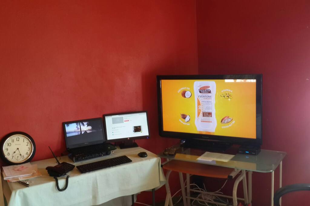 Internet and TV station