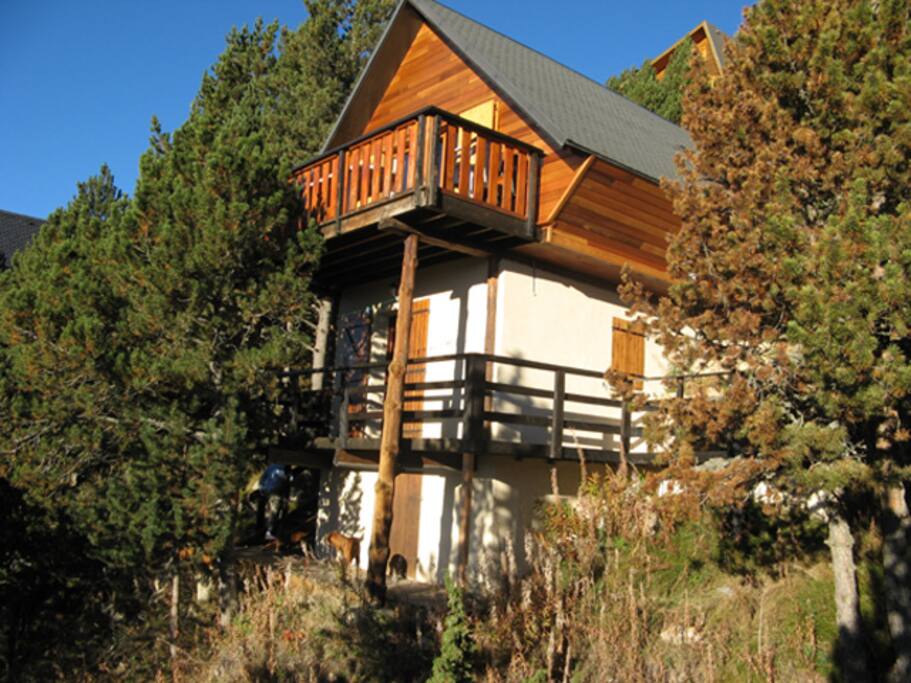 Chalet sur 2 niveaux indépendants
