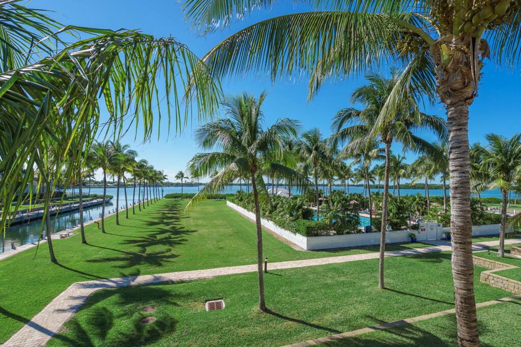 Fabulous water views framed by pristine tropical foliage in full display creates magical memories...