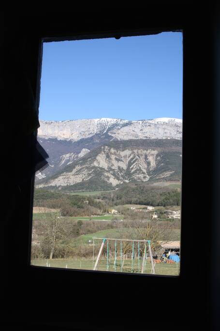La vue de la chambre est magnifique !