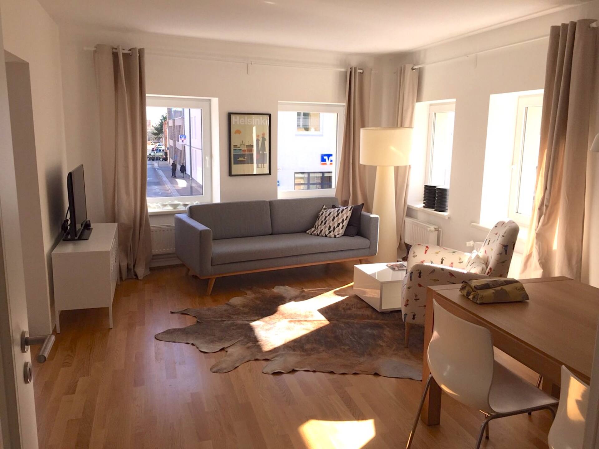 Appartement de 65 m² meublé avec goût dans un emplacement central à Husum