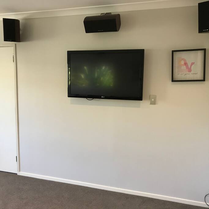 Downstairs double size bedroom tv