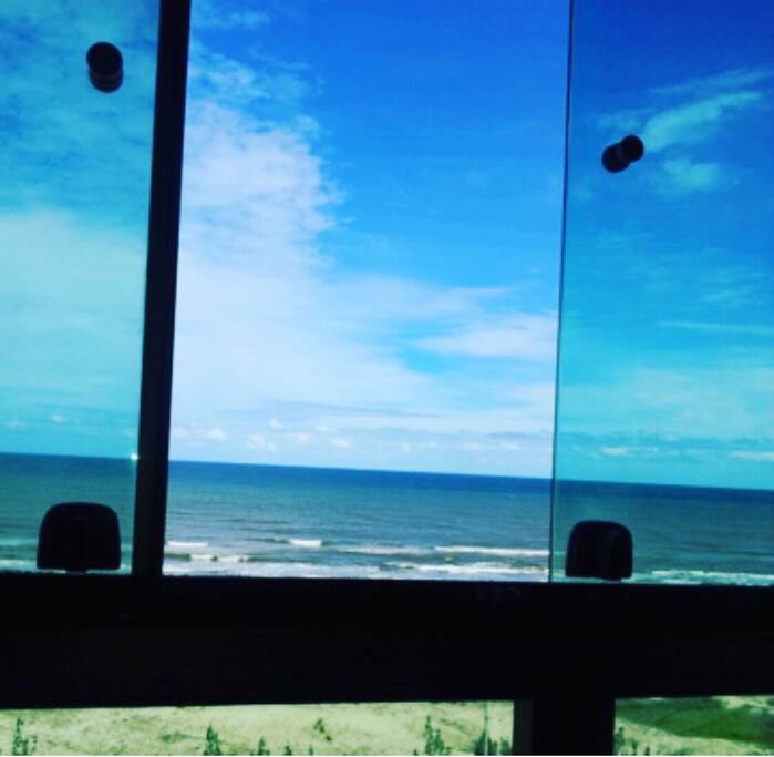 Vista da sacada da frente