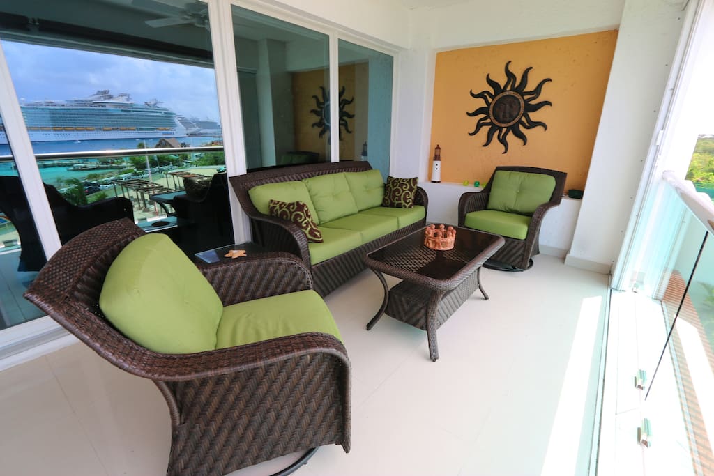 The perfect place to enjoy sunset and a glass of wine