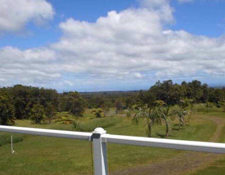 View from the front Lanai