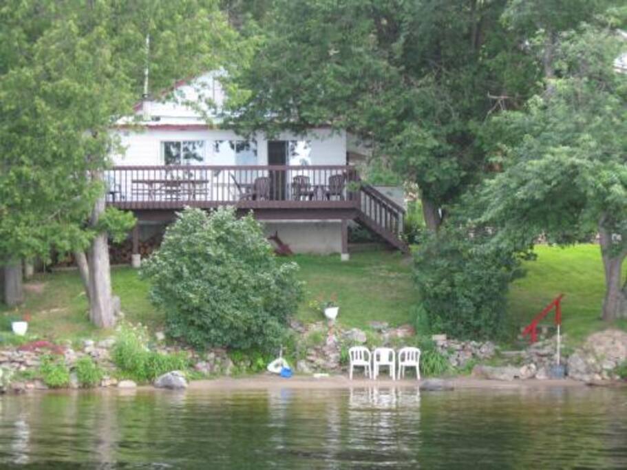 Lakefront view