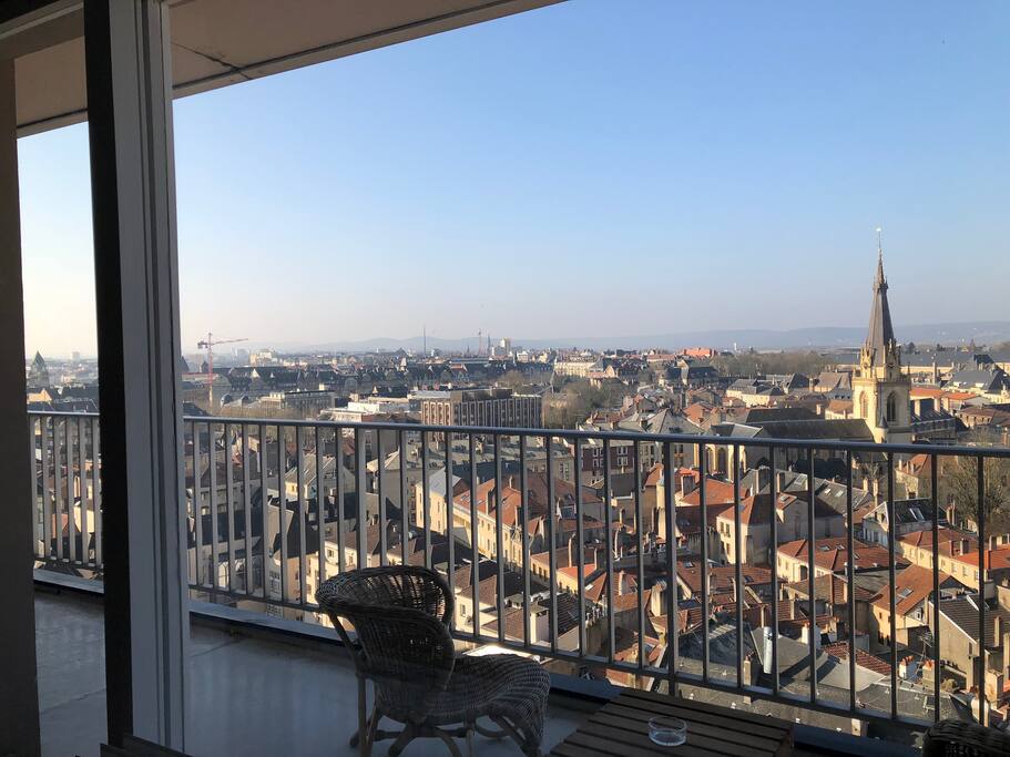 Vue vers l'extérieur