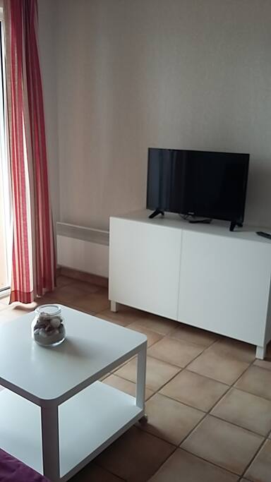 Coffee table + TV